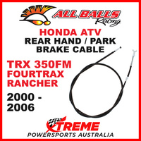 45-4012 Honda TRX350FM Fourtrax Rancher 00-06 ATV Rear Hand Park Brake Cable