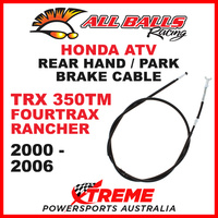 45-4012 Honda TRX350TM Fourtrax Rancher 00-06 ATV Rear Hand Park Brake Cable