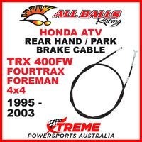 45-4012 Honda TRX400FW Fourtrax Foreman 4X4 95-03 ATV Rear Hand Park Brake Cable