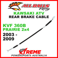 All Balls 45-4026 Kawasaki KVF360B Prairie 2x4 2003-2009 ATV Rear Brake Cable