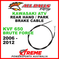 45-4036 Kawasaki KVF650 Brute Force 2006-2012 ATV Rear Handbrake Park Cable