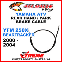 45-4058 Yamaha ATV YFM250X Beartracker 2000-2004 Rear Hand Brake Cable