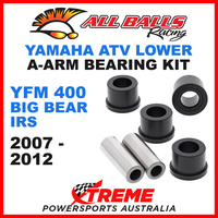 All Balls 50-1036 Yamaha ATV YFM400 Big Bear IRS 07-12 Lower A-Arm Bearing Kit