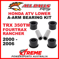 50-1038 Honda ATV TRX350TM Fourtrax Rancher 2000-2006 Lower A-Arm Bearing & Seal Kit