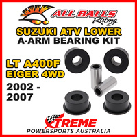 50-1039 For Suzuki LTA 400F Eiger 4WD 2002-2007 ATV Lower A-Arm Bearing Kit