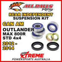 50-1080 Can Am Outlander MAX 800R STD 4x4 2012-2014 Rear Independent Susp Kit