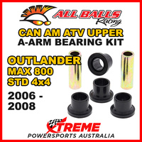 50-1126 Can Am ATV Outlander MAX 800 XT 4x4 2006-2008 Upper A-Arm Bearing Kit
