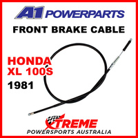 A1 Powersports Honda XL100S XL 100S 1981 Front Brake Cable 50-176-30