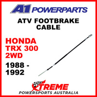 A1 Powerparts Honda TRX300 TRX 300 2WD 1988-1992 ATV Foot Brake Cable 50-313-30