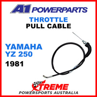 A1 Powerparts Yamaha YZ250 YZ 250 1981 Throttle Pull Cable 51-020-10