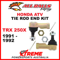 All Balls 51-1006 Honda ATV TRX250X TRX 250X 1991-1992 Tie Rod End Kit