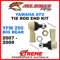 All Balls 51-1007 Yamaha YFM250 Big Bear 2007-2009 ATV Tie Rod End Kit