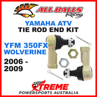All Balls 51-1007 Yamaha YFM350X Wolverine 2006-2009 ATV Tie Rod End Kit