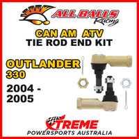 All Balls 51-1009 Can AM Outlander 330 2004-2005 Tie Rod End Kit