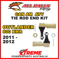 All Balls 51-1009 Can Am Outlander 800 XMR 2011-2012 Tie Rod End Kit