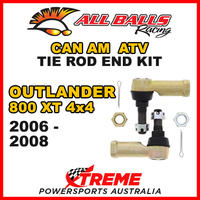 All Balls 51-1009 Can Am Outlander 800 XT 4x4 2006-2008 Tie Rod End Kit