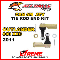 All Balls 51-1009 Can Am Outlander 800 XXC 2011 Tie Rod End Kit