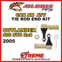 All Balls 51-1009 Can AM Outlander 400 STD 2x4 2005 Tie Rod End Kit