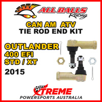 All Balls 51-1009 Can AM Outlander 400 EFI STD XT 2015 Tie Rod End Kit
