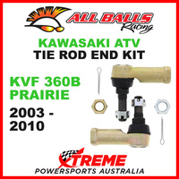 All Balls 51-1009 Kawasaki KVF360B Prairie 2003-2010 Tie Rod End Kit