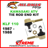 All Balls 51-1012 Kawasaki KLF110 KLF 110 1987-1988 Tie Rod End Kit
