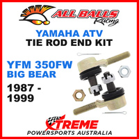 All Balls 51-1016 Yamaha YFM350FW Big Bear 1987-1999 ATV Tie Rod End Kit