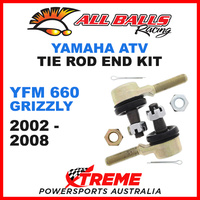 All Balls 51-1016 Yamaha YFM660 YFM 660 Grizzly 2002-2008 ATV Tie Rod End Kit