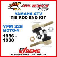 All Balls 51-1016 Yamaha YFM225 Moto-4 1986-1988 ATV Tie Rod End Kit