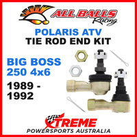 All Balls 51-1020 Polaris Big Boss 250 4x6 1989-1992 Tie Rod End Kit