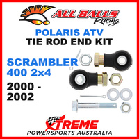 All Balls 51-1021 Polaris Scrambler 400 2x4 2000-2002 ATV Tie Rod End Kit