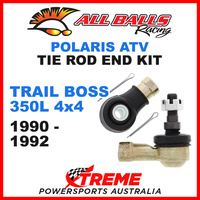 All Balls 51-1022 Polaris Trail Boss 350L 4x4 1990-1992 ATV Tie Rod End Kit