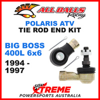 All Balls 51-1022 Polaris Big Boss 400L 6x6 1994-1997 ATV Tie Rod End Kit