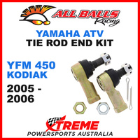 All Balls 51-1031 Yamaha YFM450 YFM 450 Kodiak 2005-2006 ATV Tie Rod End Kit