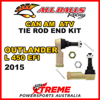 All Balls 51-1034 Can Am Outlander L 450 EFI 2015 Tie Rod End Kit