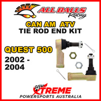 All Balls 51-1034 Can Am Quest 500 2002-2004 Tie Rod End Kit