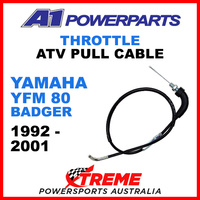 A1 Powerparts Yamaha YFM 80 Badger 1992-2001 Throttle Pull Cable 51-191-10
