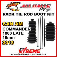 All Balls Can Am Commander 1000 Late Build 16mm 2013 Rack Tie Rod Boot Kit