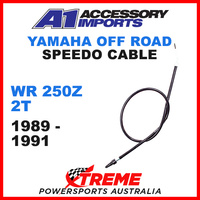 A1 Powerparts Yamaha WR250Z WR 250Z 2 Stroke 1989-1991 Speedo Cable 51-4V5-50