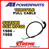 A1 Powerparts For Suzuki GSXR1100 1986-1988 Throttle Pull Cable 52-06B-10