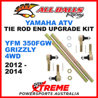 52-1002 Yamaha YFM 350FGW Grizzly 4WD 2012-2014 Tie Rod End Upgrade Kit