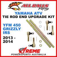 All Balls 52-1002 Yamaha YFM 450 Grizzly IRS 2013-2014 Tie Rod End Upgrade Kit