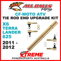 All Balls 52-1009 CF Moto X6 Terralnder 625 2011-2012 Tie Rod End Upgrade Kit