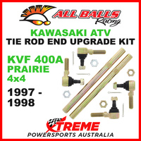 All Balls 52-1015 Kawasaki KVF400A Prairie 4X4 1997-1998 Tie Rod End Upgrade Kit