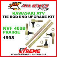 All Balls 52-1015 Kawasaki KVF400B Prairie 1998 Tie Rod End Upgrade Kit
