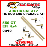 All Balls 52-1022 Arctic Cat ATV 550 GT EFI 4X4 2012 Tie Rod End Upgrade Kit