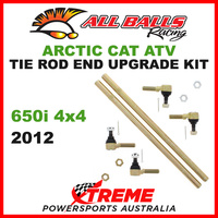 All Balls 52-1022 Arctic Cat 650i 4X4 2012 ATV Tie Rod End Upgrade Kit