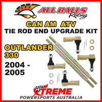 All Balls 52-1024 Can AM Outlander 330 2004-2005 Tie Rod End Upgrade Kit