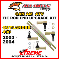All Balls 52-1024 Can AM Outlander 400 2003-2004 Tie Rod End Upgrade Kit