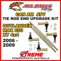 52-1024 Can AM Outlander MAX 650 XT 4x4 2006-2009 Tie Rod End Upgrade Kit