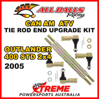 All Balls 52-1024 Can AM Outlander 400 STD 2x4 2005 Tie Rod End Upgrade Kit